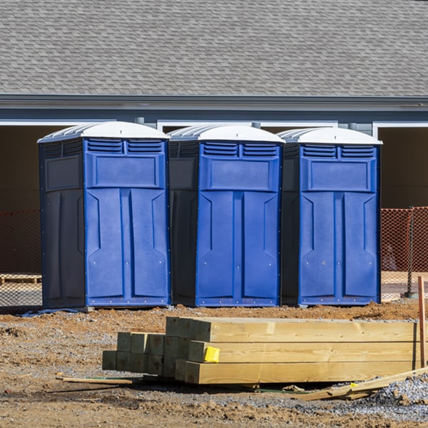 what is the expected delivery and pickup timeframe for the porta potties in Wyatt Missouri